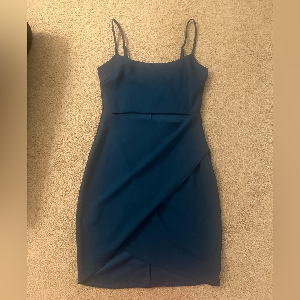 Hunter Green Mini Dress